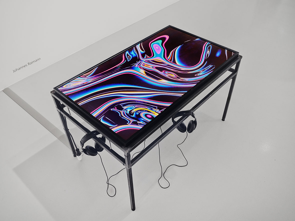 Johannes Raimann, color : space : negotiation, 2021