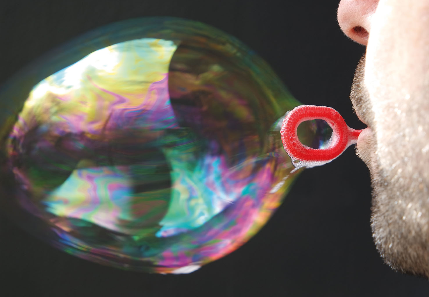 Timo Kahlen, Holding My Breath, 2020, aus der Serie: Arbeiten mit Wind, 1989–2021