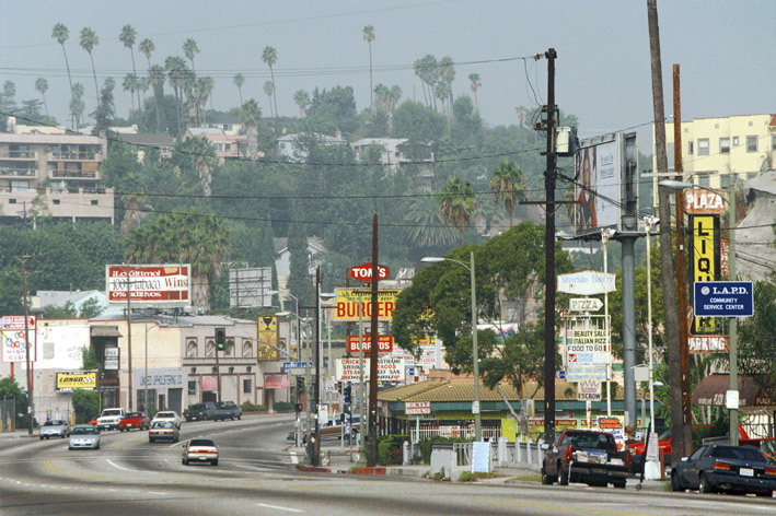Gerd Kittel, California, Los Angeles, Sunset Blvd. (Route 66), 1997/2000, aus der Serie: The Final Cut - Route 66
