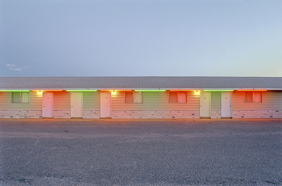 Gerd Kittel, Siesta Motel II Moriarty, New Mexico, 1997/2000, aus der Serie: The Final Cut - Route 66