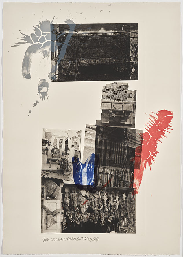 Robert Rauschenberg, Morocco, 1989