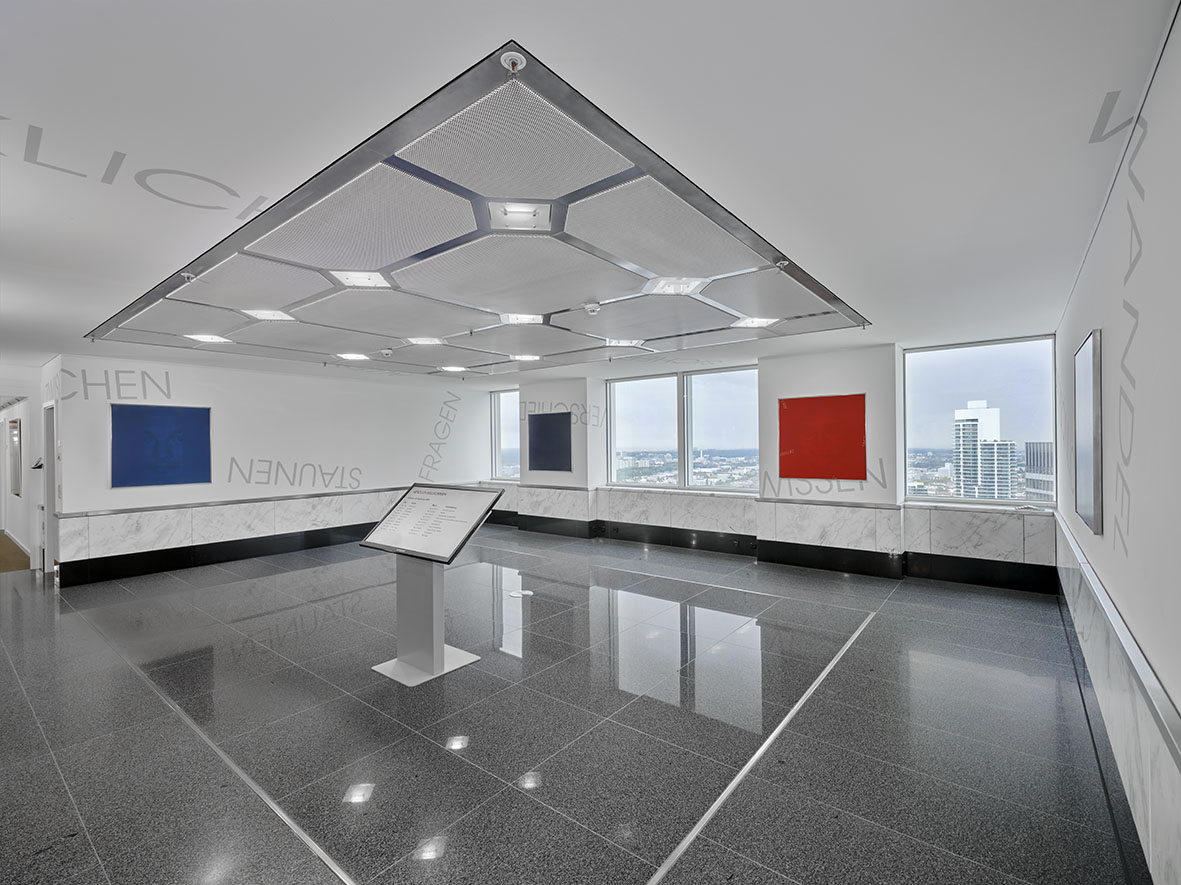 Robert Barry, Wallpiece, 1997