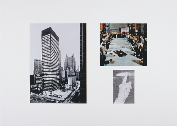 Antoni Muntadas, Ohne Titel, aus der Serie: Architektur / Räume / Gesten, 1988–1991