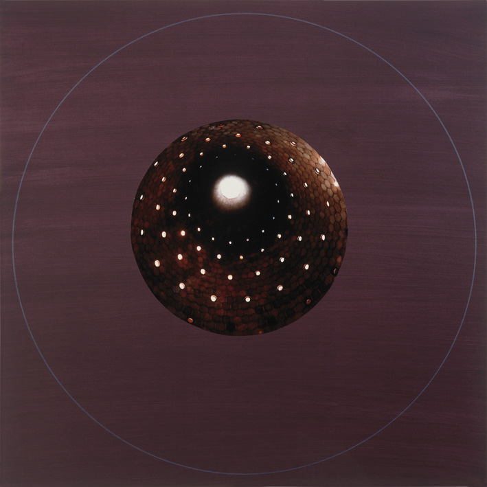 Jan Dibbets, Untitled, 1989, aus der Serie: Three Cupolas