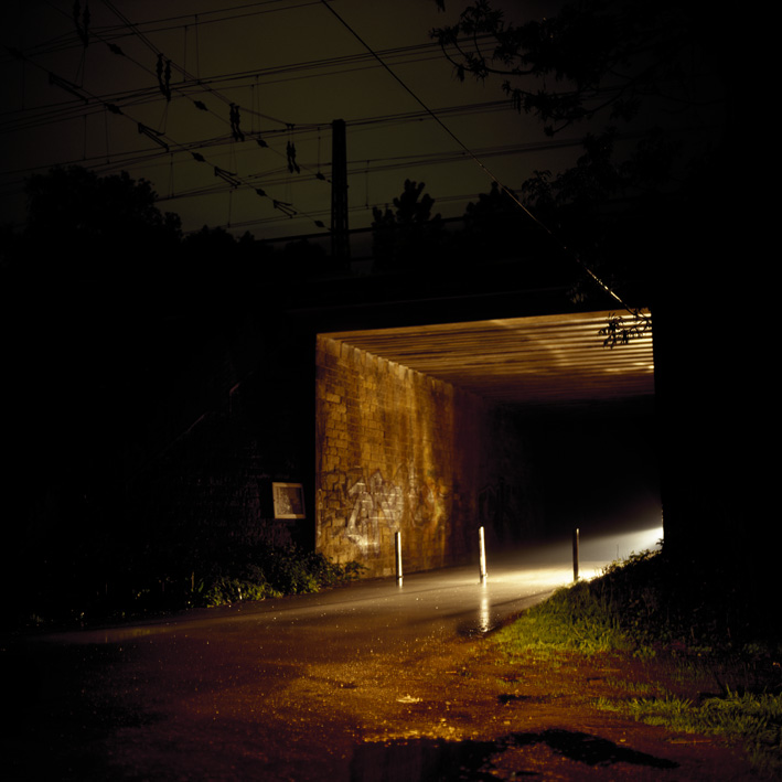 Sascha Weidner, Tunnel II, 2003, aus der Serie: Beauty remains