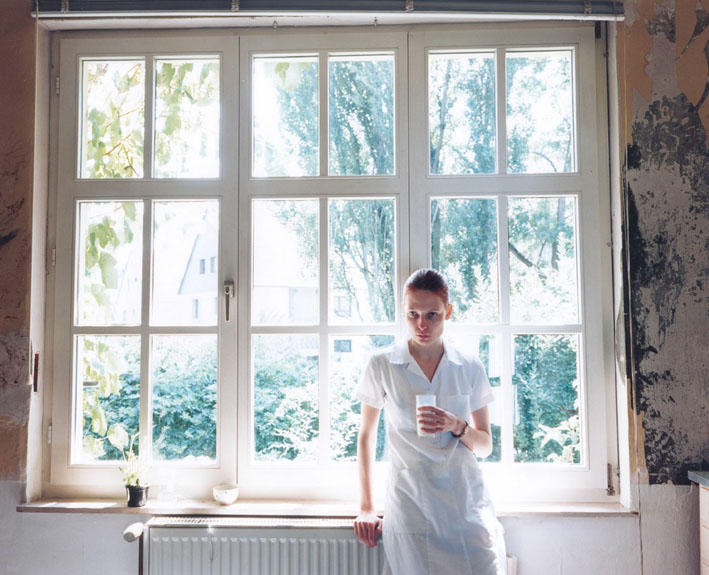 Aino Kannisto, Untitled (Woman in Front of a Window), 1999