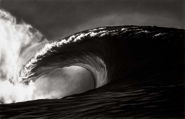 Robert Longo, Untitled. (The Box), 2005, aus der Serie: Monster Waves