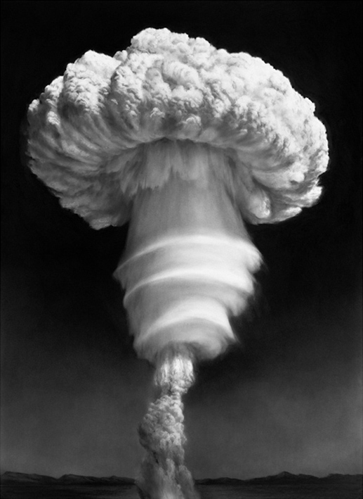 Robert Longo, Untitled. (Hercules), 2010, aus der Serie: The Sickness Of Reason, 2003