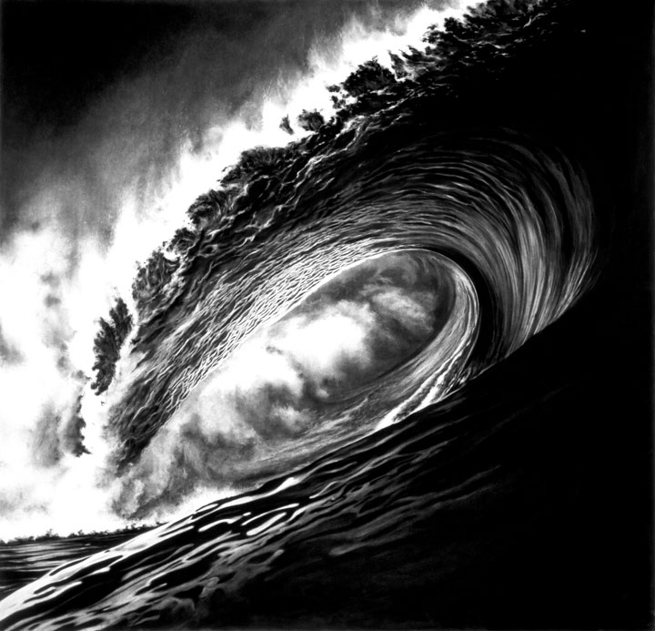 Robert Longo, Untitled. (Hell's Gate), 2005, aus der Serie: Monster Waves