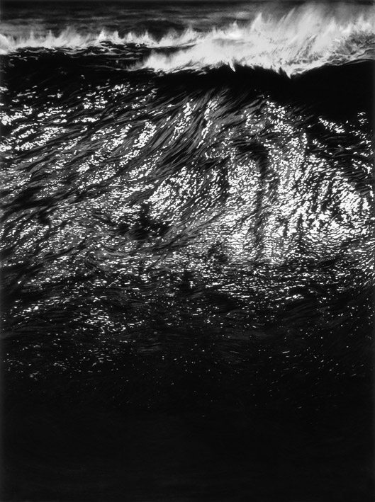 Robert Longo, Untitled. (The Ledge), 2005, aus der Serie: Monster Waves