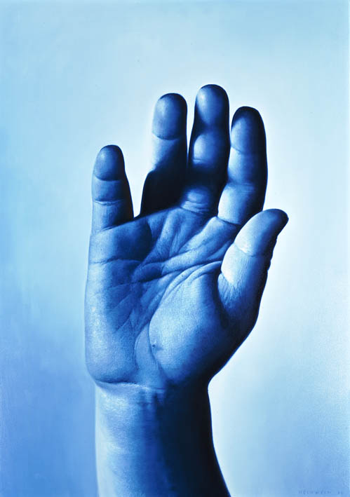 Gottfried Helnwein, Kinderhand, 1994