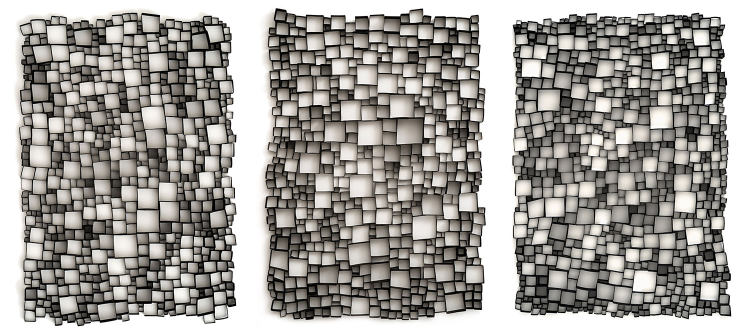 Christiane Feser, Partition 3, 2013, aus der Serie: Partitionen