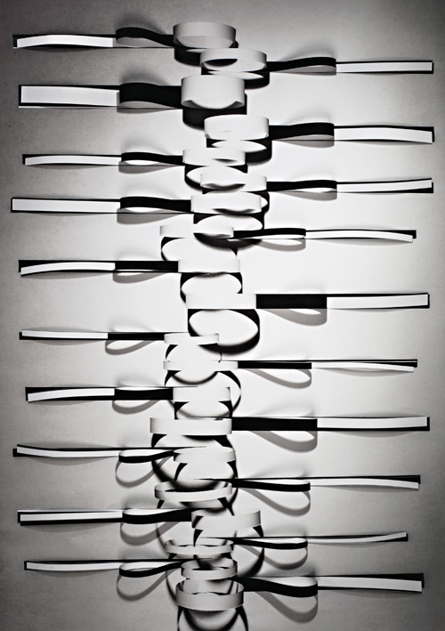 Christiane Feser, Modell Konstrukt #75, 2012, aus der Serie: Latente Konstrukte