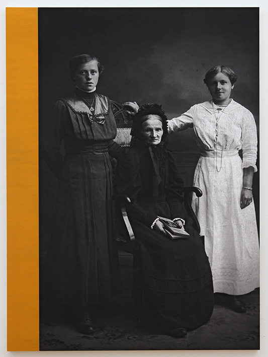 Isabelle Le Minh, Une présence figurée et un rappel de l'absence (Susan Sontag), 2013, aus der Serie: Les Liseuses