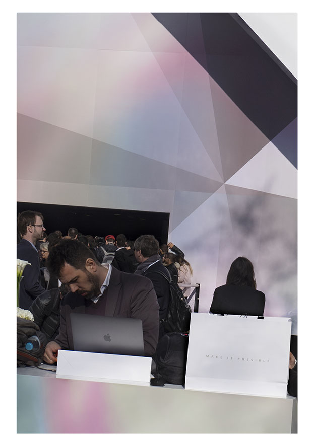 Timo Hinze, Draft (2), 2017, aus der Serie: Draft, 2015–2017